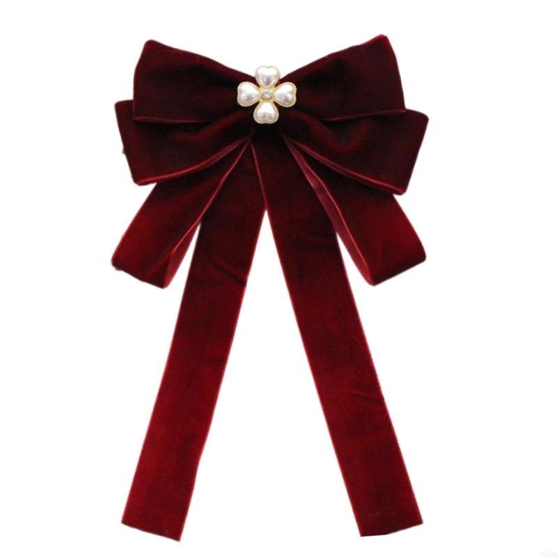 Women Girls Vintage Rhinestone - Bow Tie Pre Tied ulasan dan harga