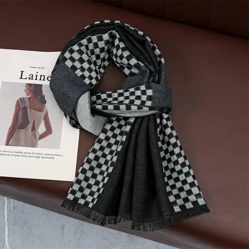 Muffler thick wool blend for c - Muffler Men Wool ulasan dan harga