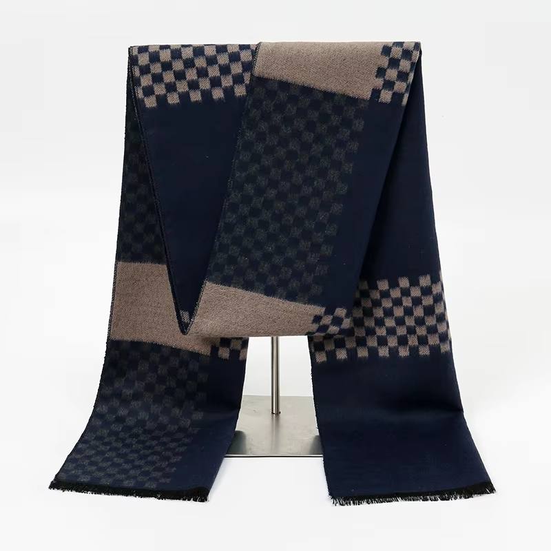 Muffler thick wool blend for c - Muffler Men Wool ulasan dan harga