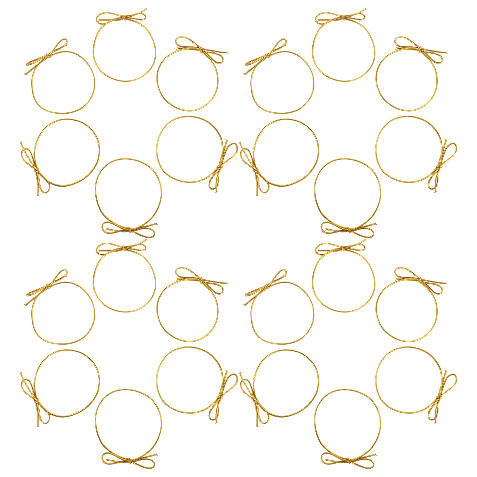100Pcs Elastic Gift String Tie - Bow Tie Pre Tied ulasan dan harga