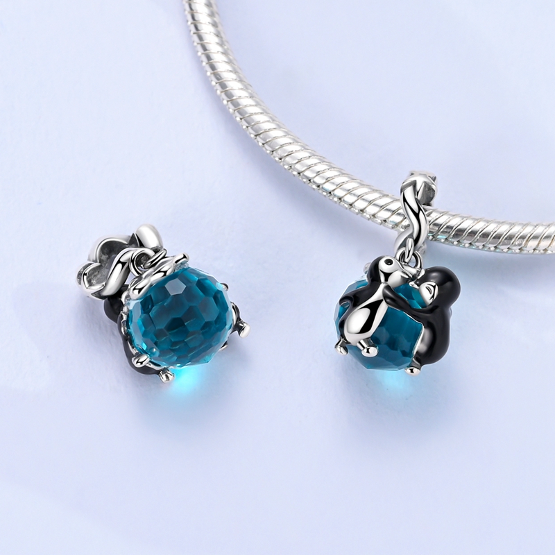 New 925 Sterling Silver Charms - Tie Clip Silver ulasan dan harga